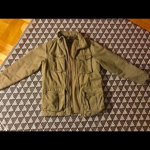 Boys size 12 (xL)  Field jacket/with zip up hood